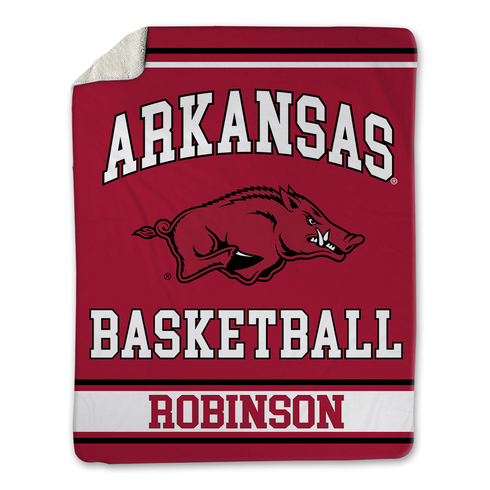 Arkansas - NCAA Women's Basketball : Emily Robinson - Blanket-0