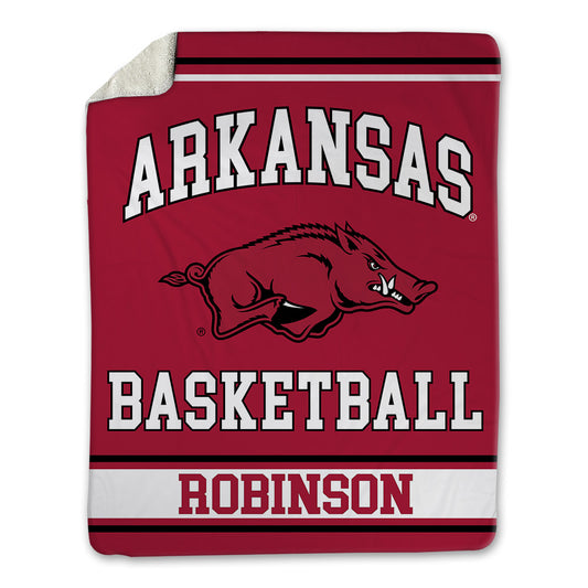Arkansas - NCAA Women's Basketball : Emily Robinson - Blanket-0