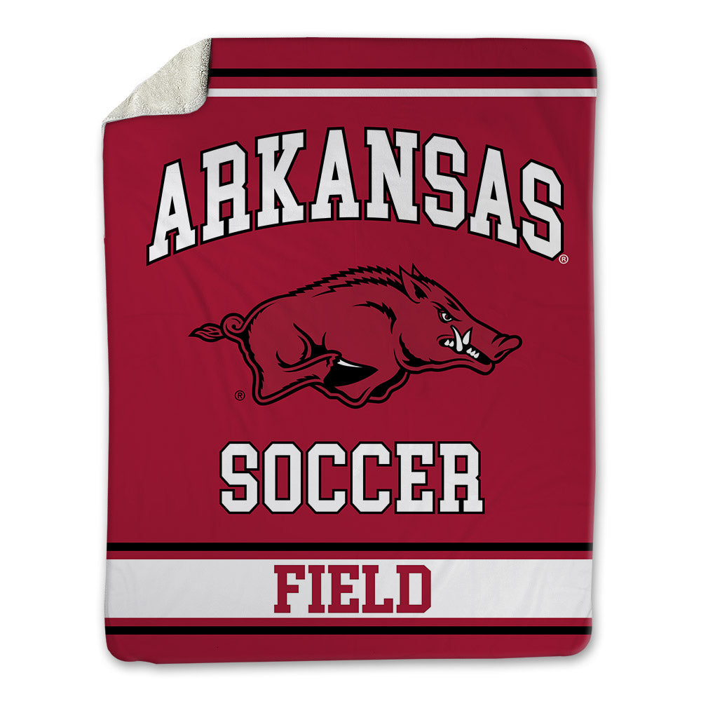 Arkansas - NCAA Women's Soccer : Bella Field - Blanket-0