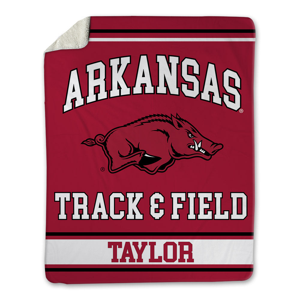 Arkansas - NCAA Men's Track & Field : Tyrice Taylor - Blanket-0