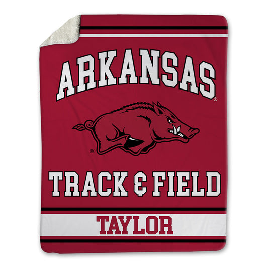 Arkansas - NCAA Men's Track & Field : Tyrice Taylor - Blanket-0