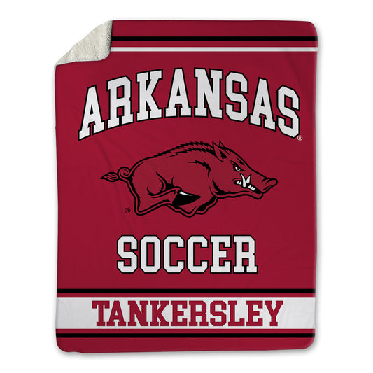 Arkansas - NCAA Women's Soccer : Ava Tankersley - Blanket-0