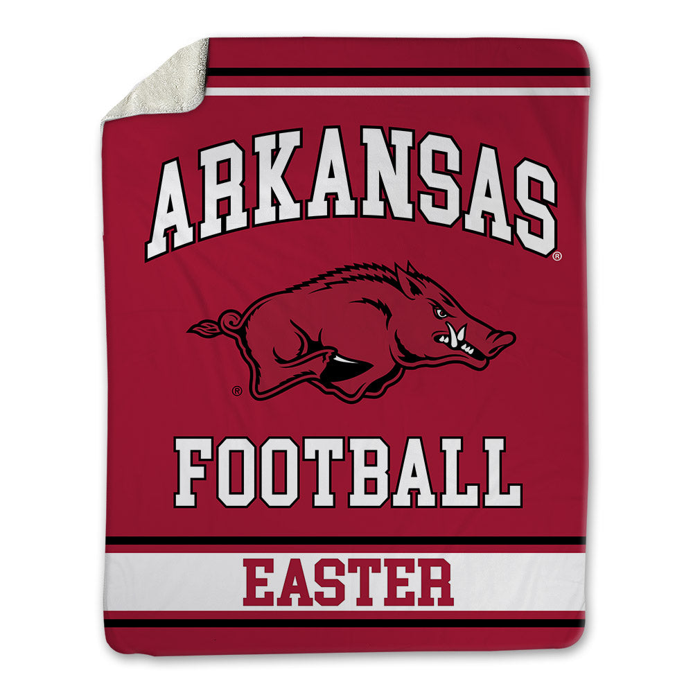 Arkansas - NCAA Football : Shamar Easter - Blanket-0