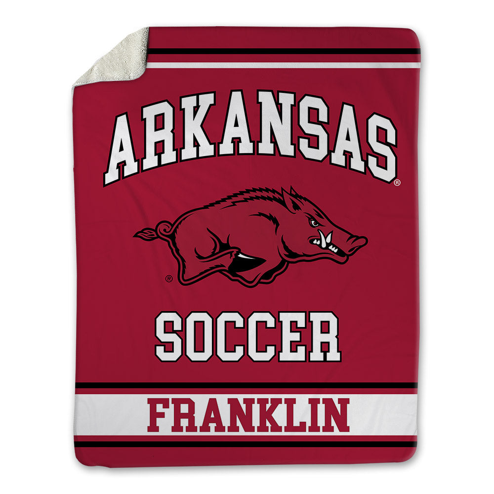 Arkansas - NCAA Women's Soccer : Bea Franklin - Blanket-0