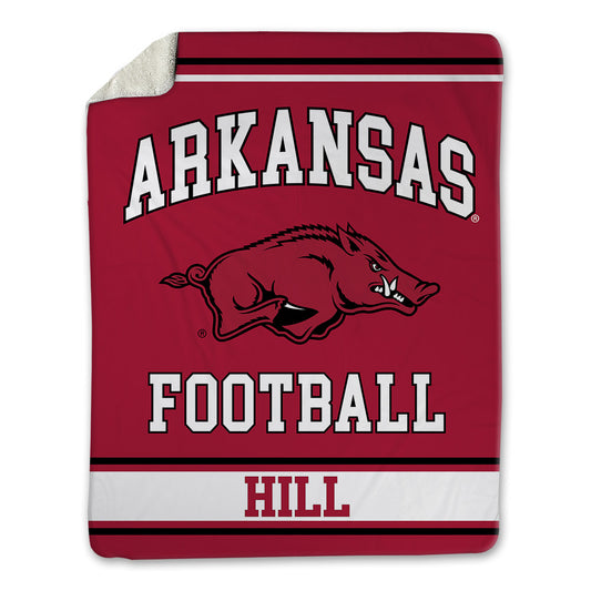 Arkansas - NCAA Football : Rodney Hill - Blanket-0