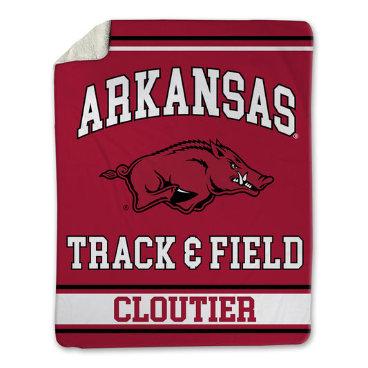 Arkansas - NCAA Women's Track & Field : Emily Cloutier - Blanket-0