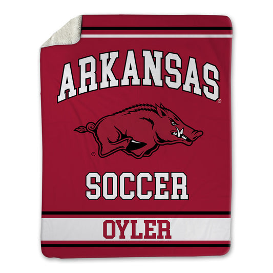 Arkansas - NCAA Women's Soccer : Kelsey Oyler - Blanket-0