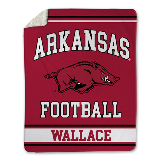 Arkansas - NCAA Football : Tavion Wallace - Blanket-0