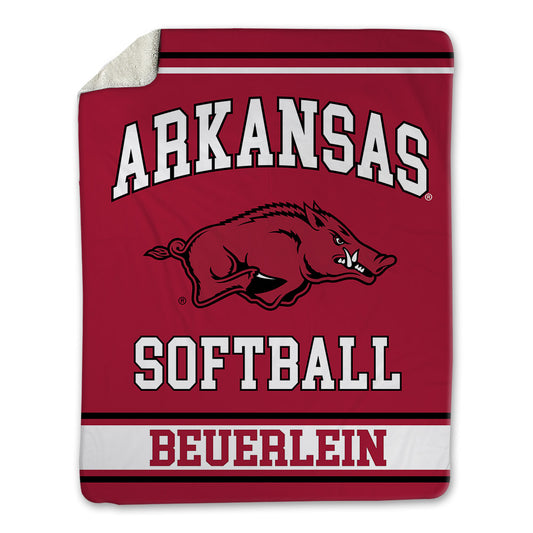 Arkansas - NCAA Softball : Reis Beuerlein - Blanket-0