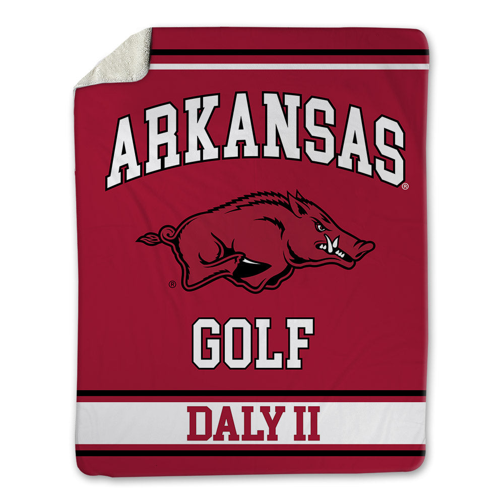 Arkansas - NCAA Men's Golf : John Daly II - Blanket-0