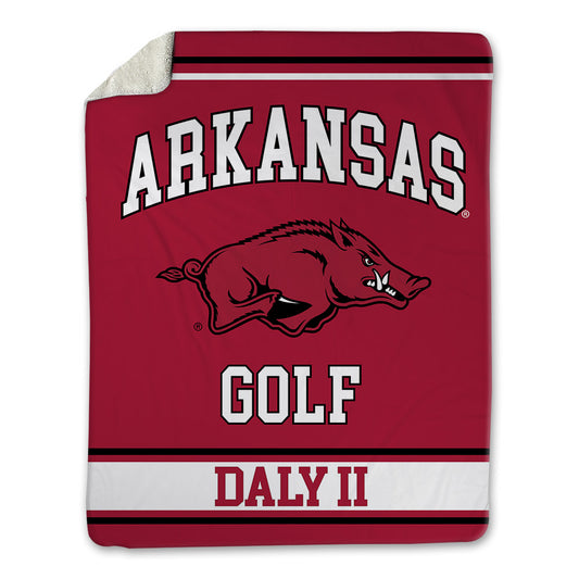 Arkansas - NCAA Men's Golf : John Daly II - Blanket-0
