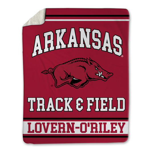 Arkansas - NCAA Men's Track & Field : Kason Lovern-O'Riley - Blanket-0