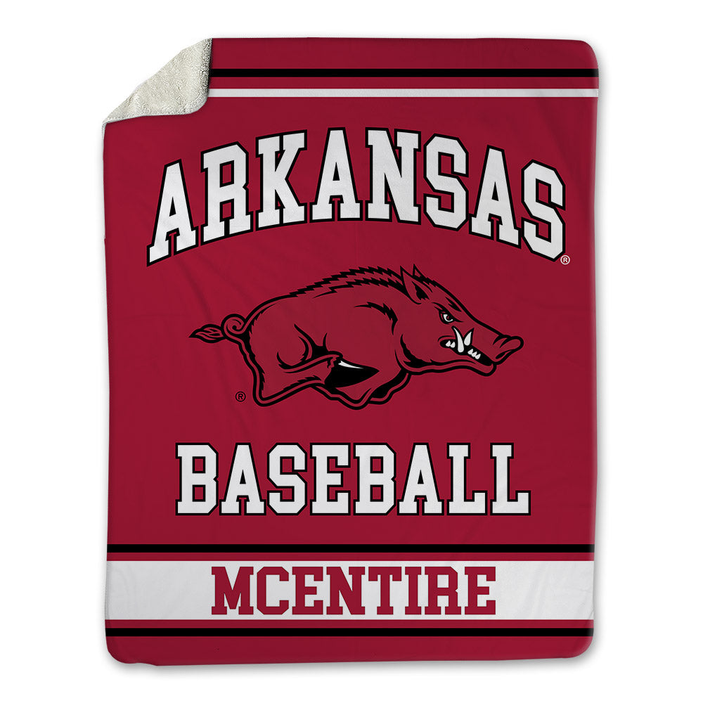 Arkansas - NCAA Baseball : Will McEntire - Blanket-0