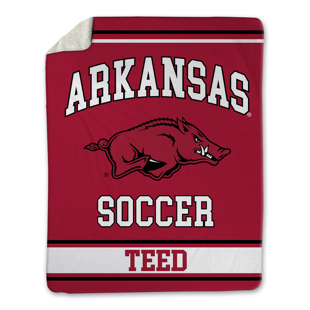 Arkansas - NCAA Women's Soccer : Molly Teed - Blanket-0