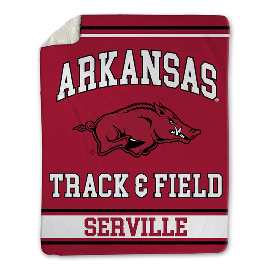 Arkansas - NCAA Women's Track & Field : Rae-Anne Serville - Blanket-0