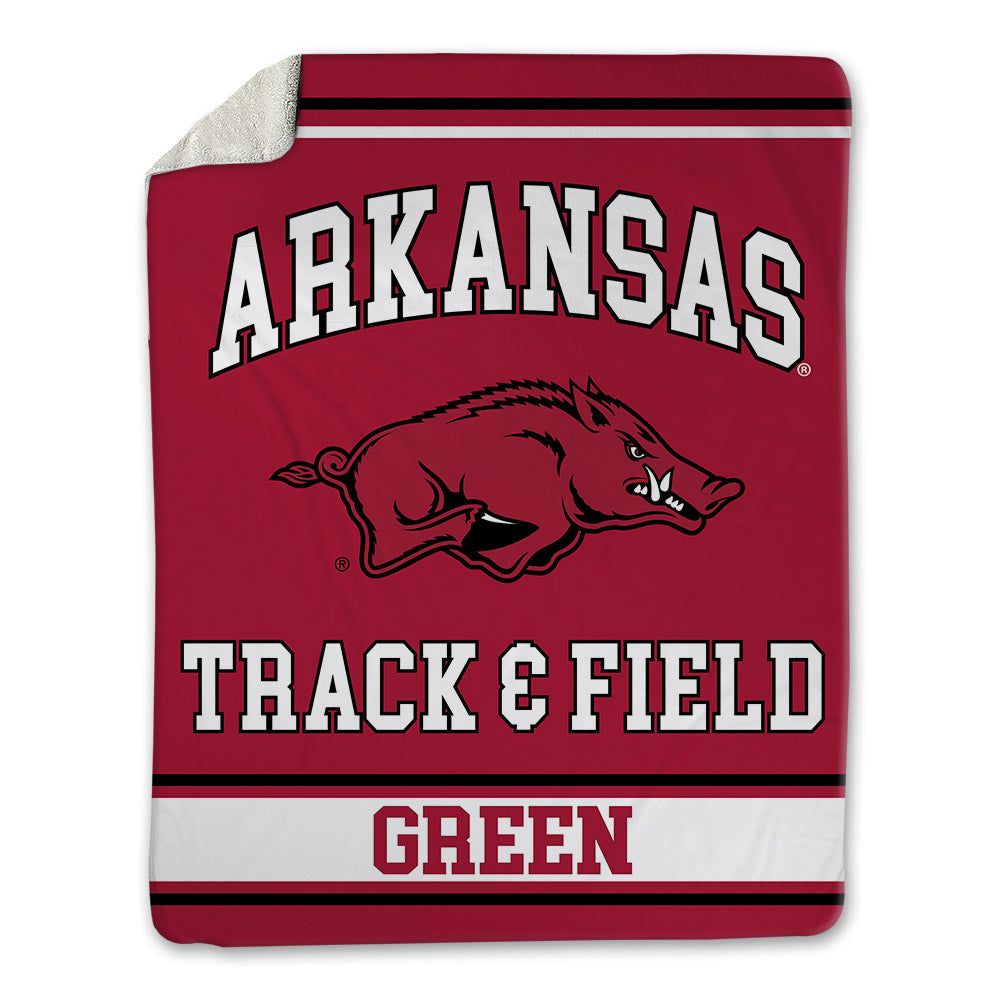 Arkansas - NCAA Men's Track & Field : Wyatt Green - Blanket-0