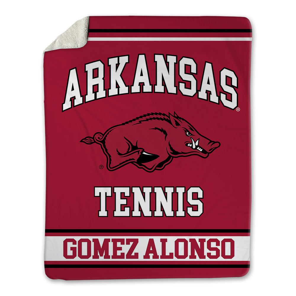 Arkansas - NCAA Women's Tennis : Carolina Gomez Alonso - Blanket-0