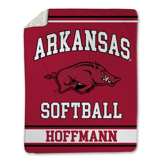 Arkansas - NCAA Softball : Kacie Hoffmann - Blanket-0