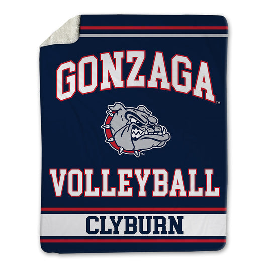 Gonzaga - NCAA Women's Volleyball : Mia Clyburn - Blanket-0