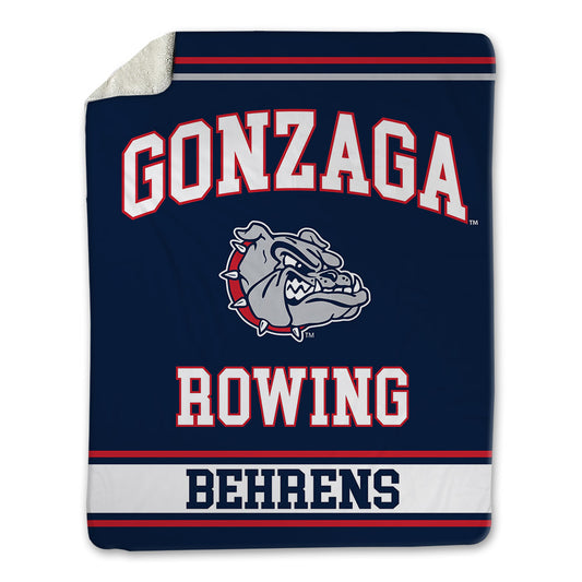 Gonzaga - NCAA Women's Rowing : Gigi Behrens - Blanket-0