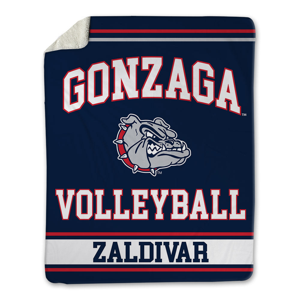 Gonzaga - NCAA Women's Volleyball : Carina Zaldivar - Blanket-0