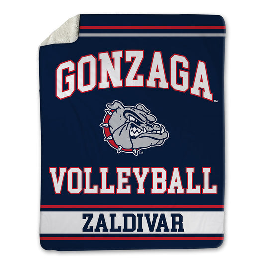 Gonzaga - NCAA Women's Volleyball : Carina Zaldivar - Blanket-0