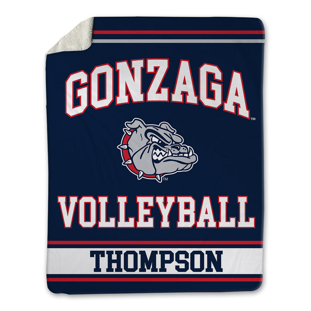 Gonzaga - NCAA Women's Volleyball : Fallon Thompson - Blanket-0