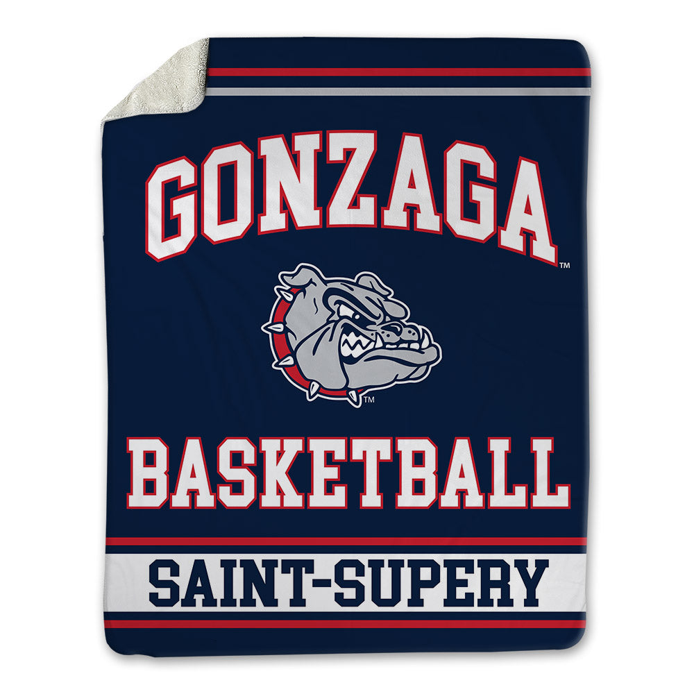 Gonzaga - NCAA Men's Basketball : Mario Saint-Supery - Blanket-0