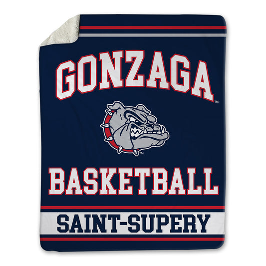 Gonzaga - NCAA Men's Basketball : Mario Saint-Supery - Blanket-0