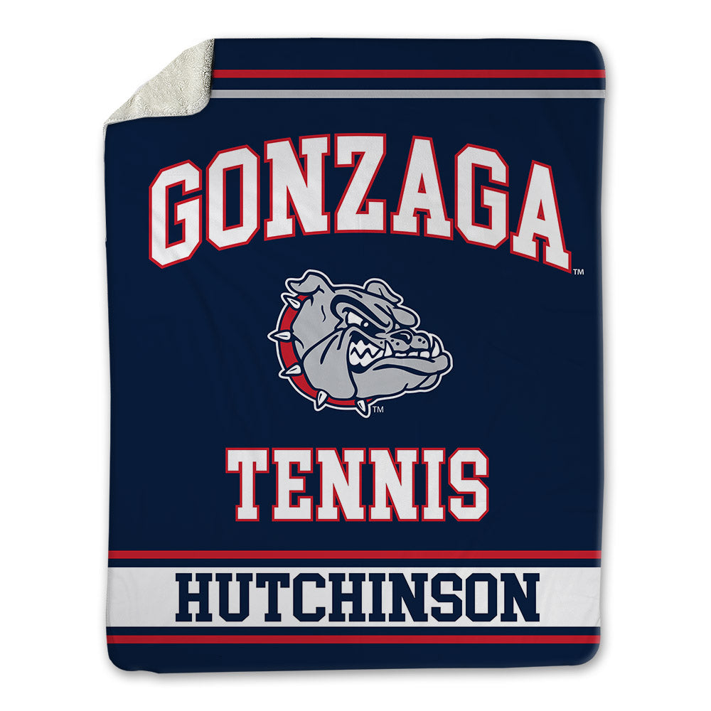 Gonzaga - NCAA Men's Tennis : James Hutchinson - Blanket-0