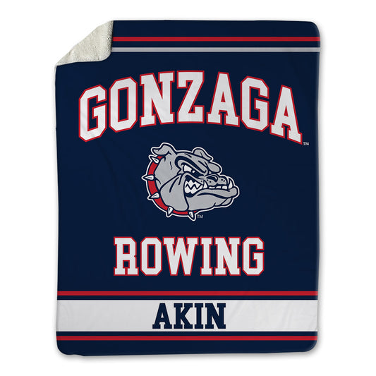 Gonzaga - NCAA Men's Rowing : Hiro Akin - Blanket-0