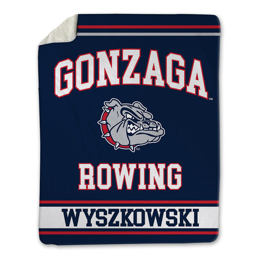 Gonzaga - NCAA Men's Rowing : Max Wyszkowski - Blanket-0