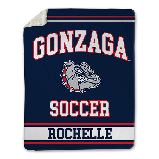 Gonzaga - NCAA Men's Soccer : Talan Rochelle - Blanket-0