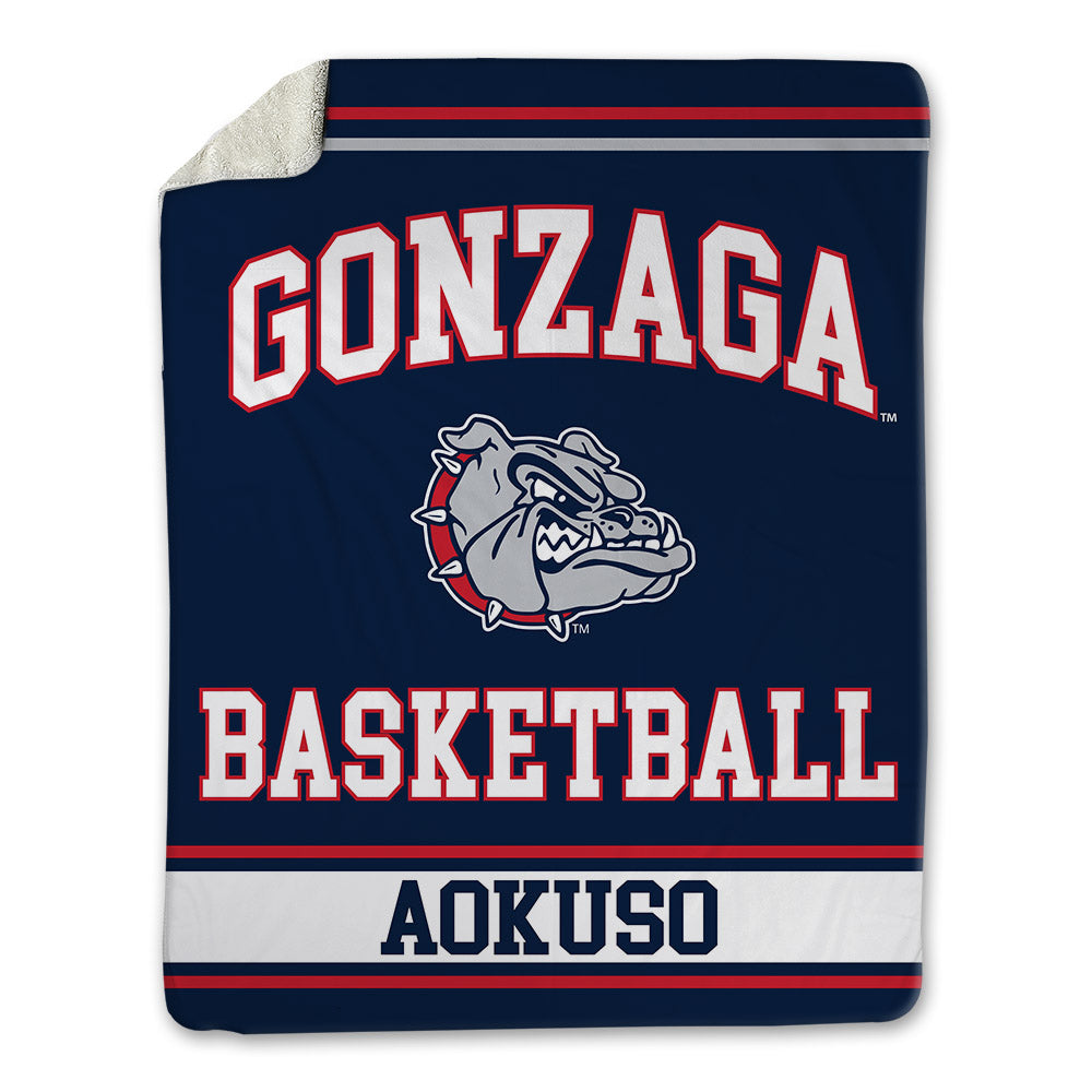 Gonzaga - NCAA Women's Basketball : Zeryhia Aokuso - Blanket-0