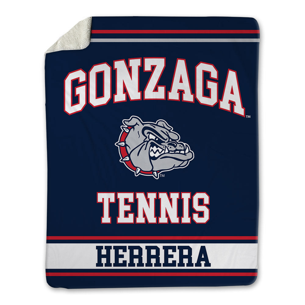Gonzaga - NCAA Men's Tennis : Diego Herrera - Blanket-0