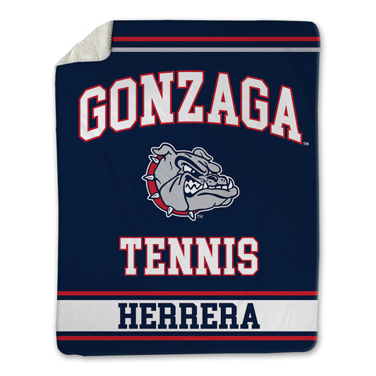 Gonzaga - NCAA Men's Tennis : Diego Herrera - Blanket-0