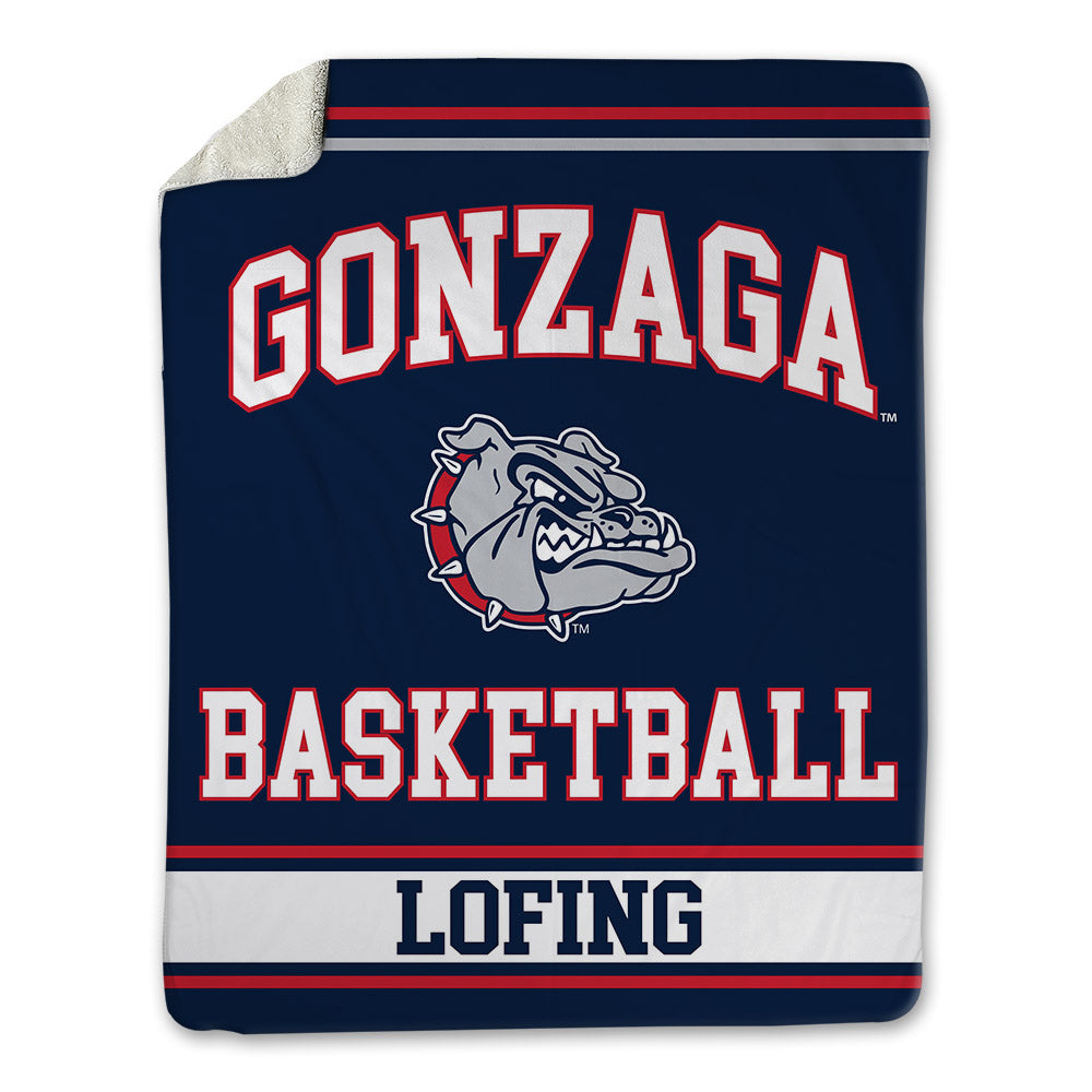 Gonzaga - NCAA Women's Basketball : Paige Lofing - Blanket-0