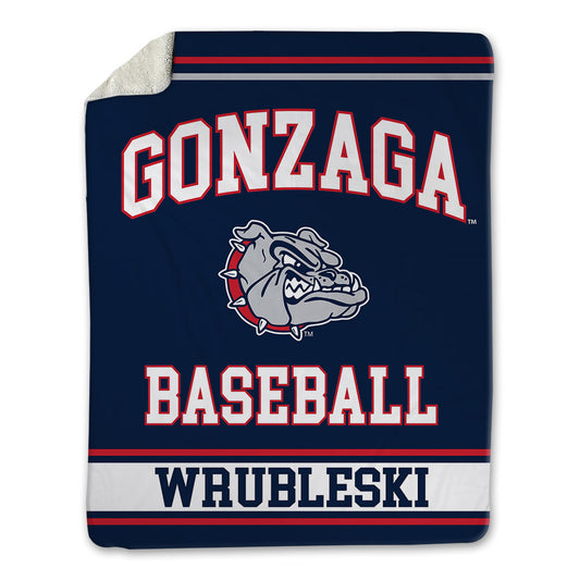 Gonzaga - NCAA Baseball : Jacob Wrubleski - Blanket-0