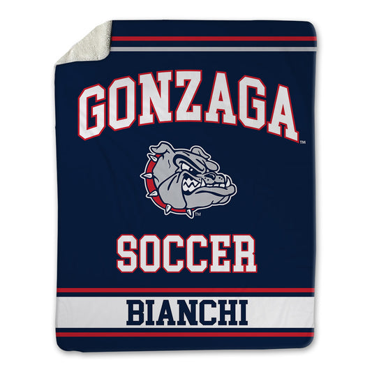Gonzaga - NCAA Men's Soccer : Nicholas Bianchi - Blanket-0