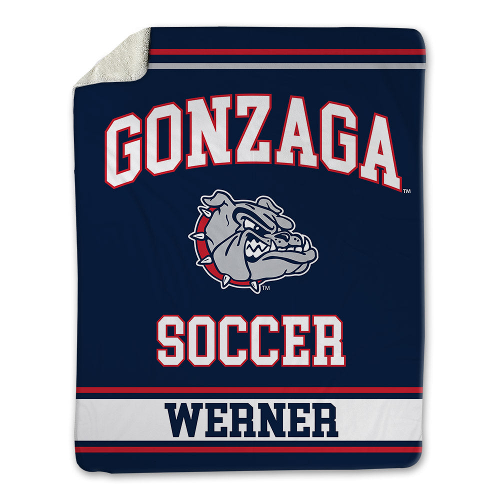Gonzaga - NCAA Women's Soccer : Makayla Werner - Blanket-0