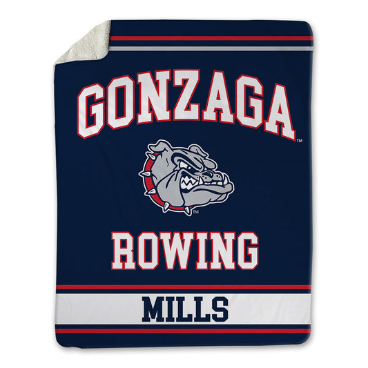 Gonzaga - NCAA Women's Rowing : Olivia Mills - Blanket-0