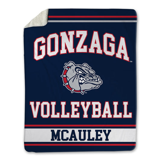Gonzaga - NCAA Women's Volleyball : Kelly McAuley - Blanket-0