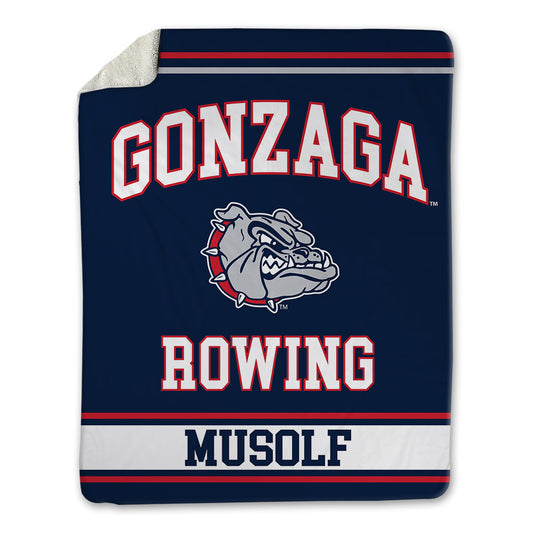 Gonzaga - NCAA Women's Rowing : Gigi Musolf - Blanket-0