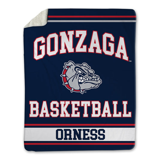 Gonzaga - NCAA Men's Basketball : Cade Orness - Blanket-0