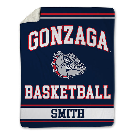 Gonzaga - NCAA Men's Basketball : Braeden Smith - Blanket-0
