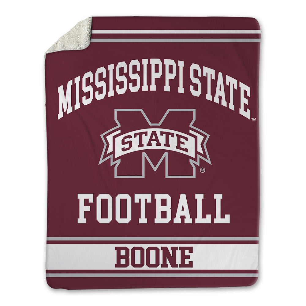 Mississippi State - NCAA Football : Canon Boone - Blanket-0