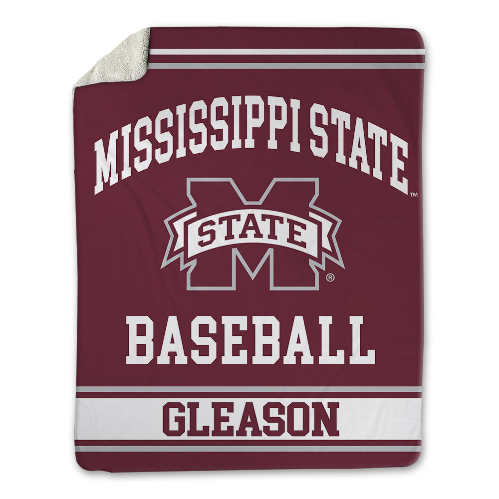 Mississippi State - NCAA Baseball : Jack Gleason - Blanket-0