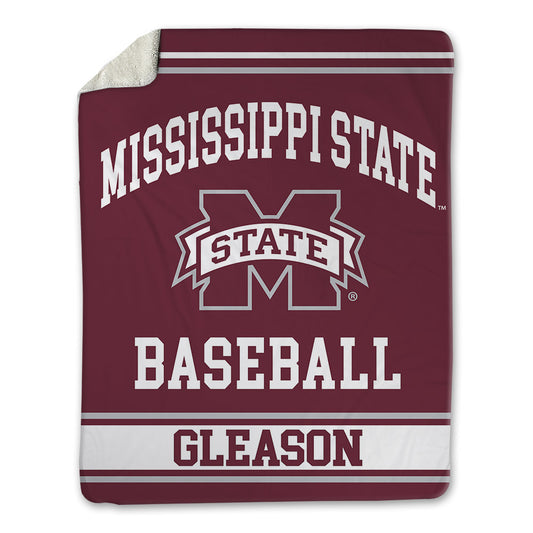 Mississippi State - NCAA Baseball : Jack Gleason - Blanket-0