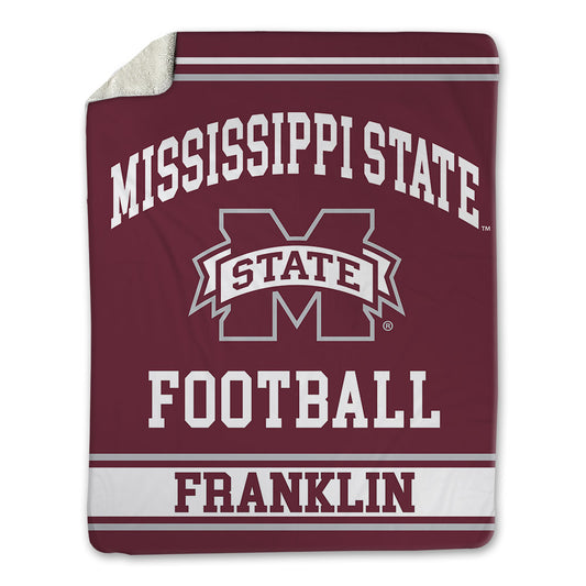 Mississippi State - NCAA Football : Doug Franklin - Blanket-0