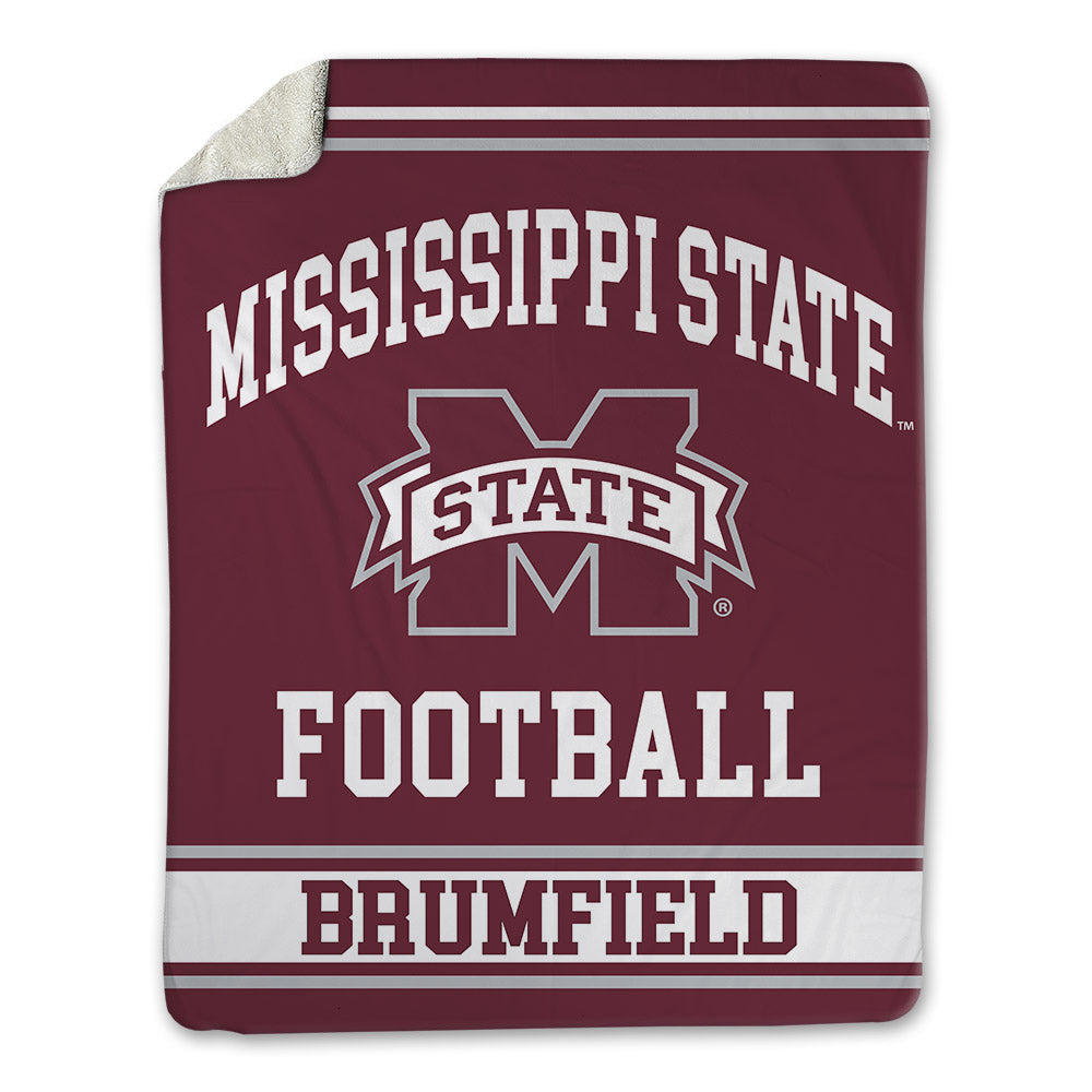 Mississippi State - NCAA Football : DeAgo Brumfield - Blanket-0
